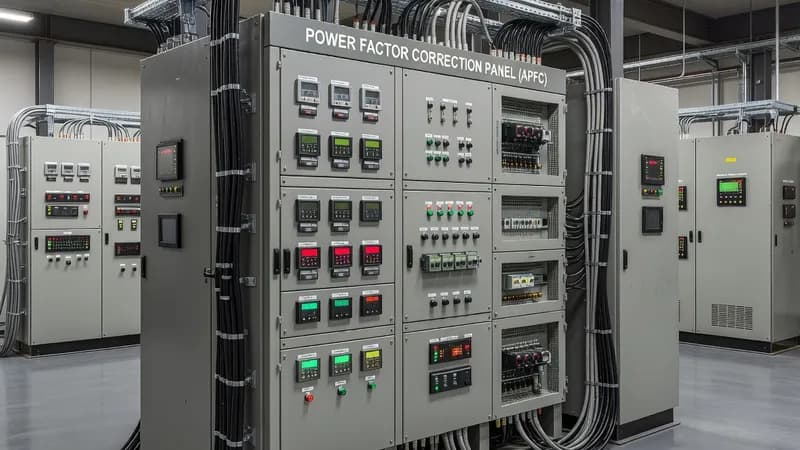 Power Factor Correction Panel (APFC) for Commercial Buildings