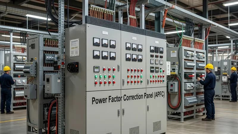 Power Factor Correction Panel (APFC) for Industrial Manufacturing