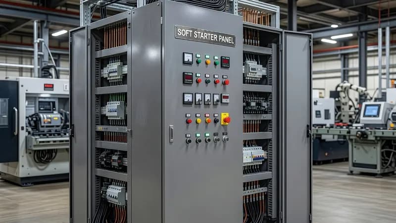 Soft Starter Panel for Industrial Manufacturing