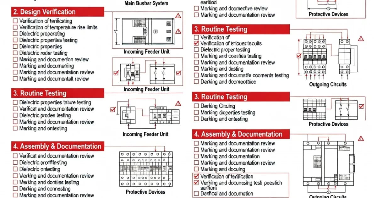 IEC 61439 Compliance Checklist for Panel Builders
