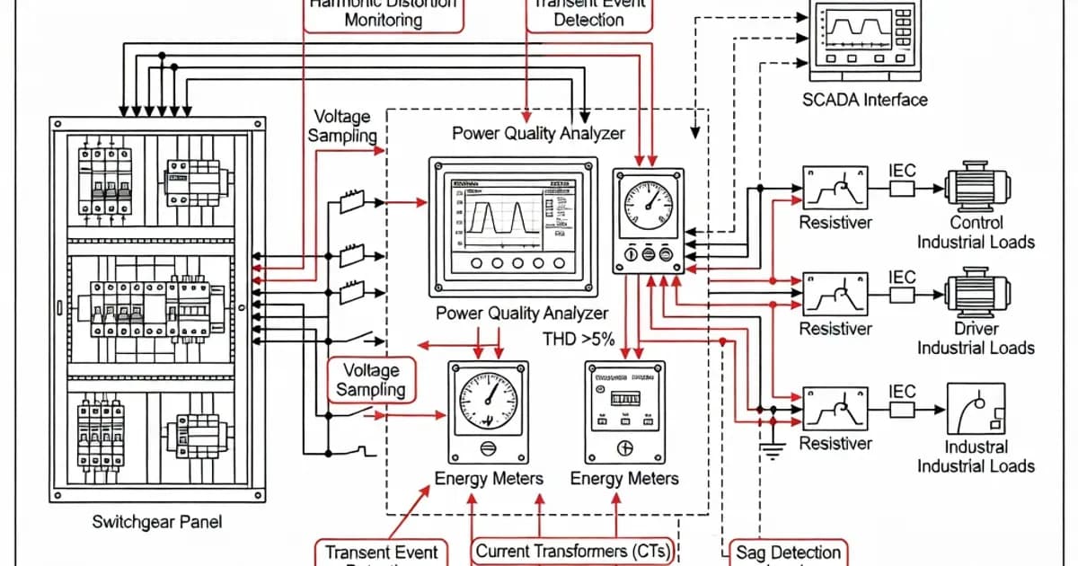 Metering and Power Quality Monitoring in Industrial Panels
