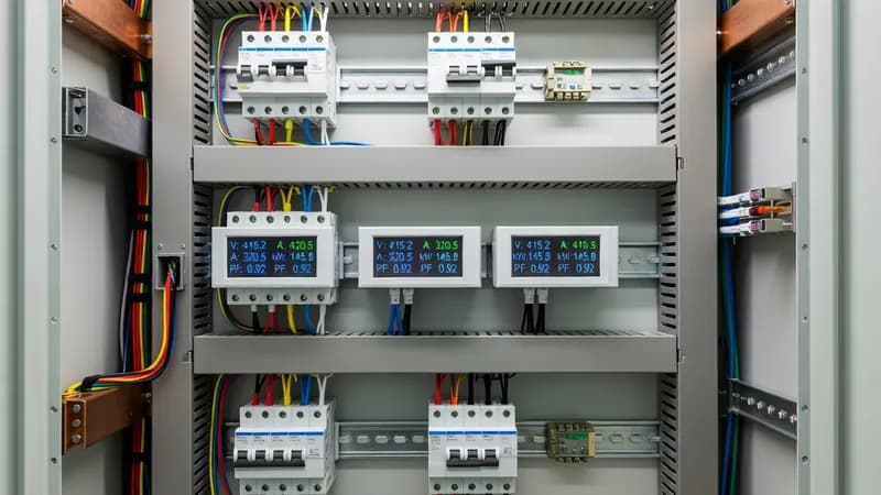 Metering & Power Analyzers in Main Distribution Board (MDB)