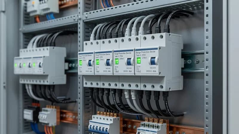 Surge Protection Devices (SPD) in Main Distribution Board (MDB)
