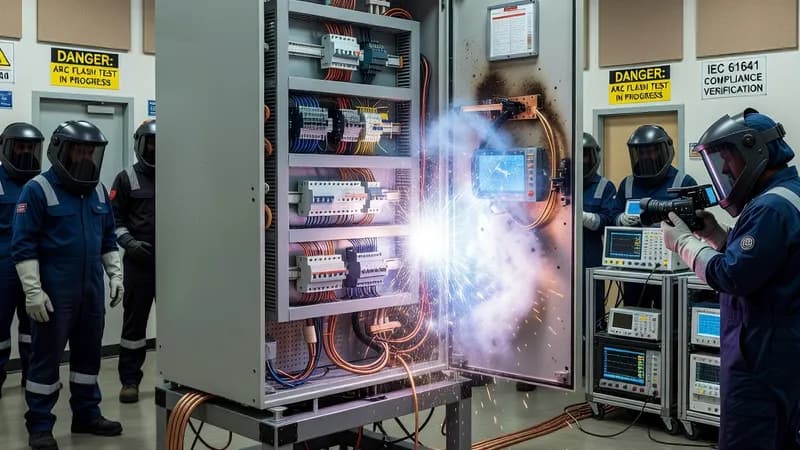 Main Distribution Board (MDB) — Arc Flash Protection (IEC 61641)