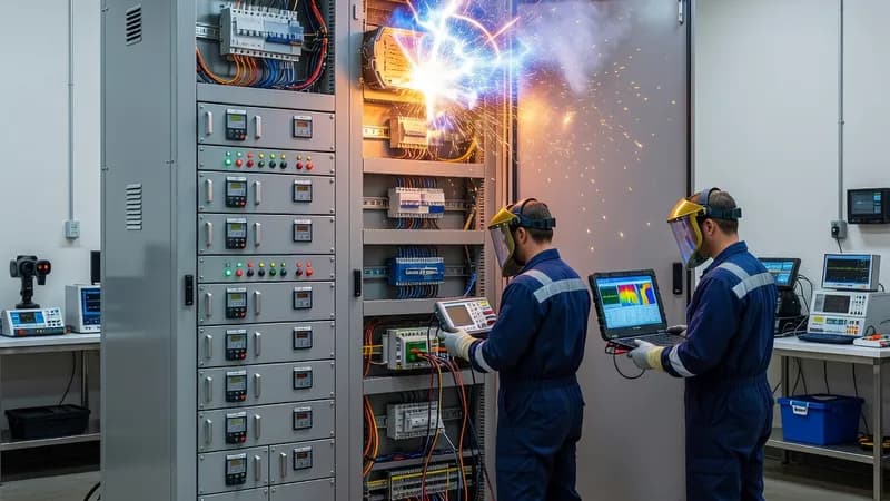 Motor Control Center (MCC) — Arc Flash Protection (IEC 61641)