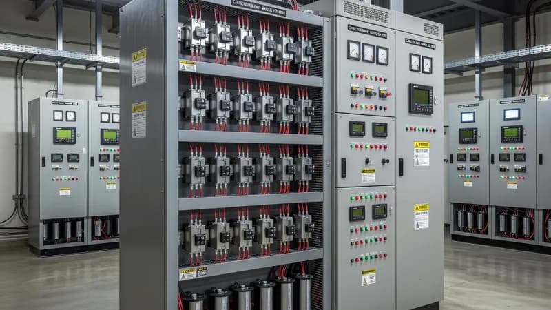 Capacitor Bank Panel for Commercial Buildings