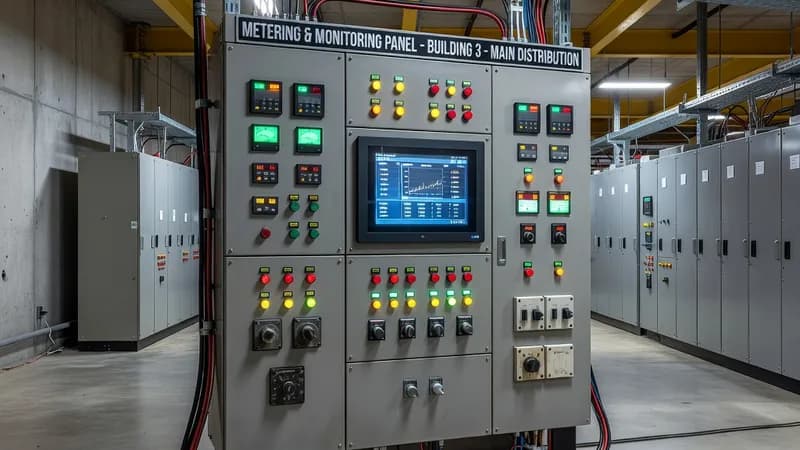 Metering & Monitoring Panel for Commercial Buildings