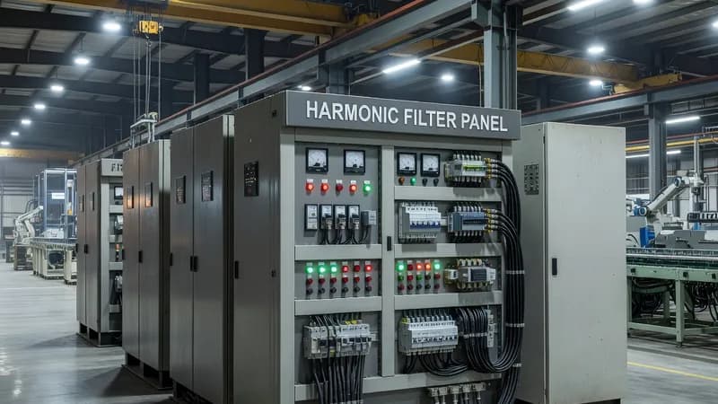 Harmonic Filter Panel for Industrial Manufacturing