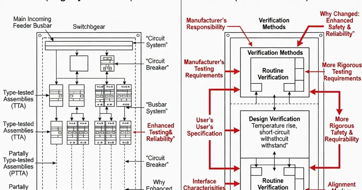 IEC 61439 vs IEC 60439: What Changed and Why