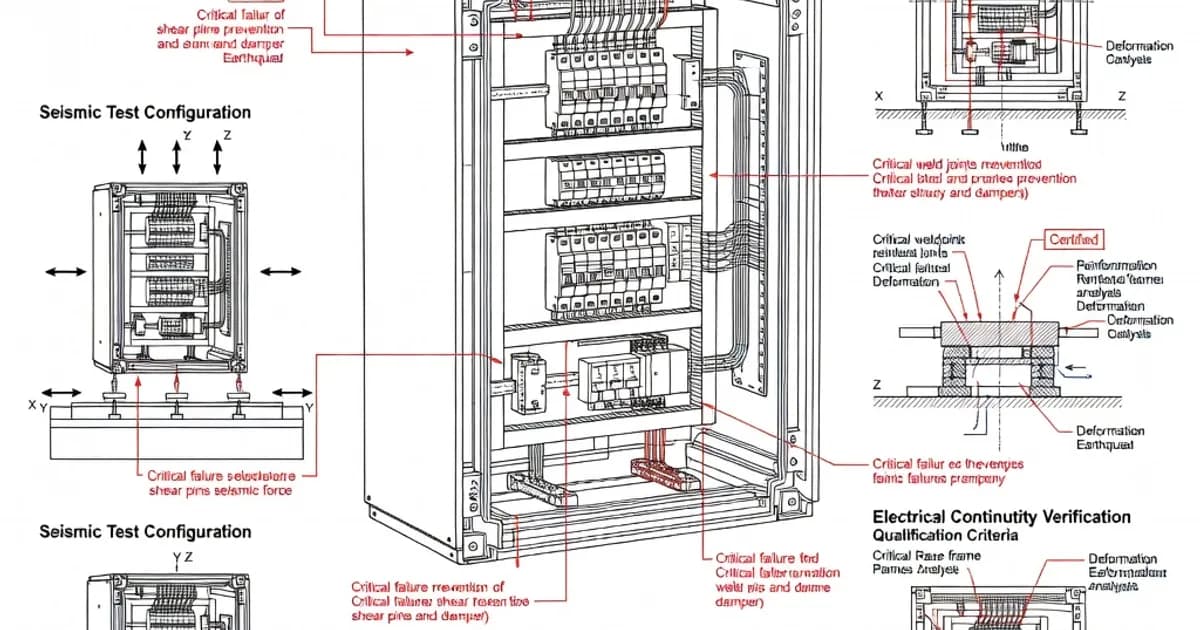 Seismic Qualification of Electrical Panels