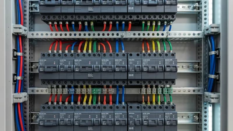 Moulded Case Circuit Breakers (MCCB) in Main Distribution Board (MDB)