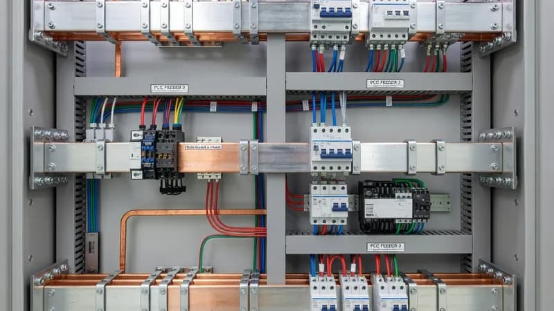 Busbar Systems in Power Control Center (PCC)